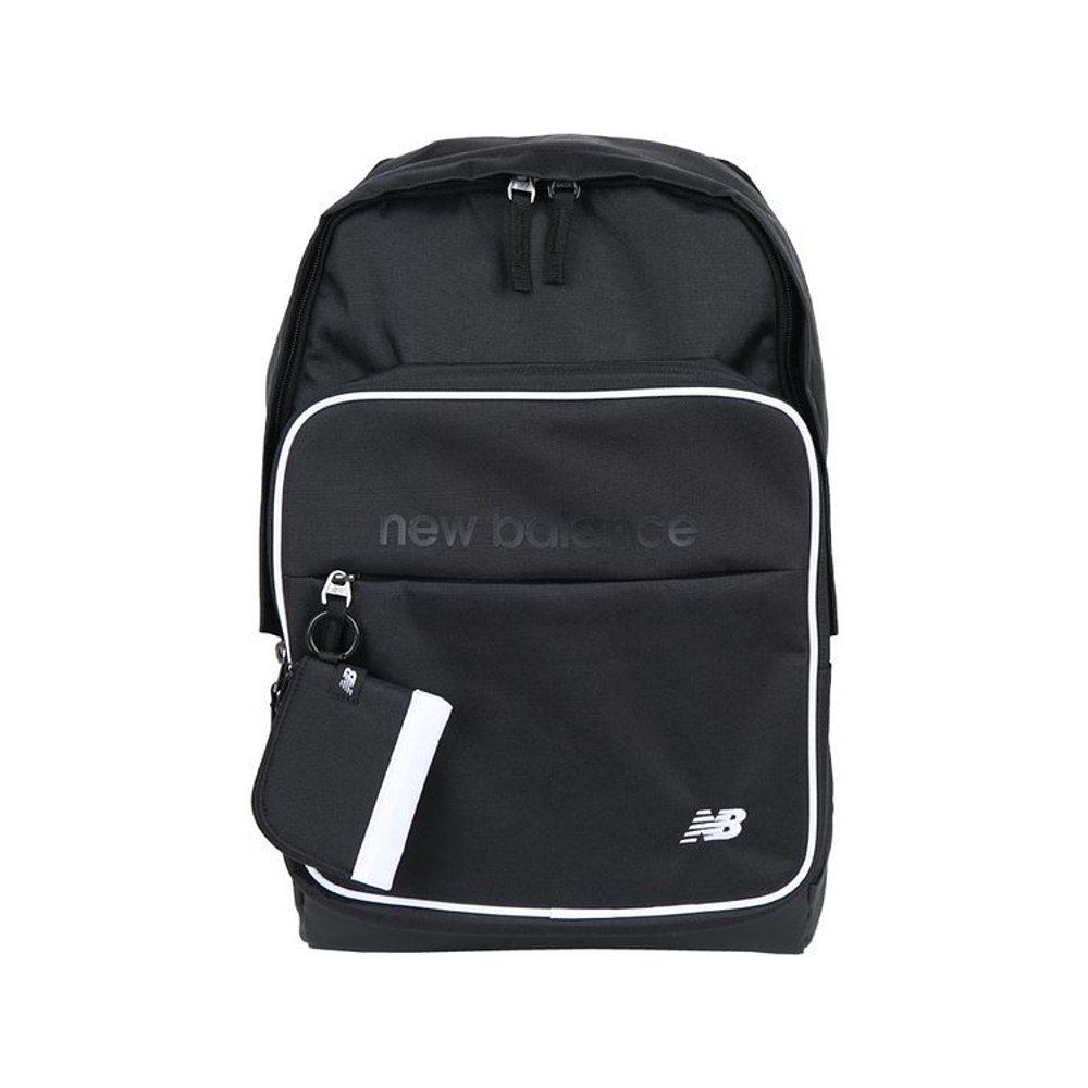 背包韩国直邮newbalance双肩弹簧nbgcas0107黑色双肩背包