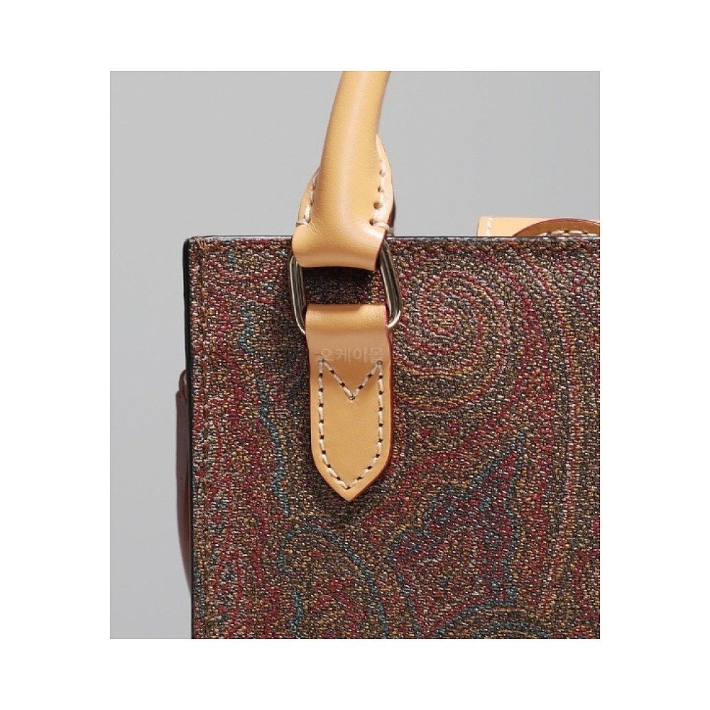 韩国直邮etro艾绰手提包男女女同棕色潮流简约通用款女包