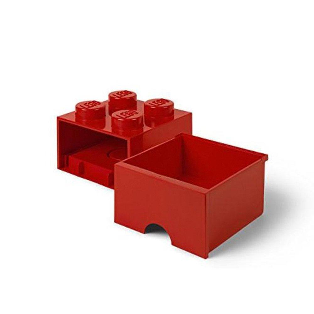 积木日本直邮乐高抽屉鲜红色40051730建构