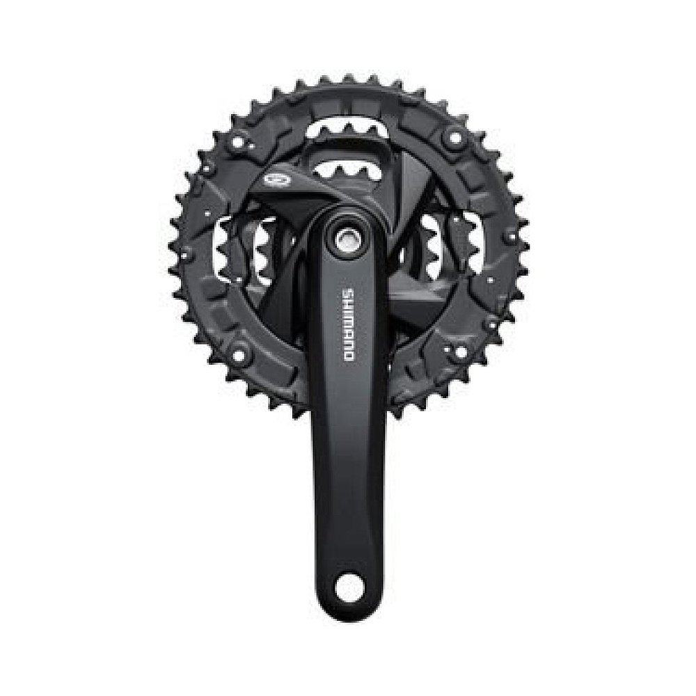 买手直采日本直邮禧玛诺自行车曲柄套件黑色44x32x22t曲柄