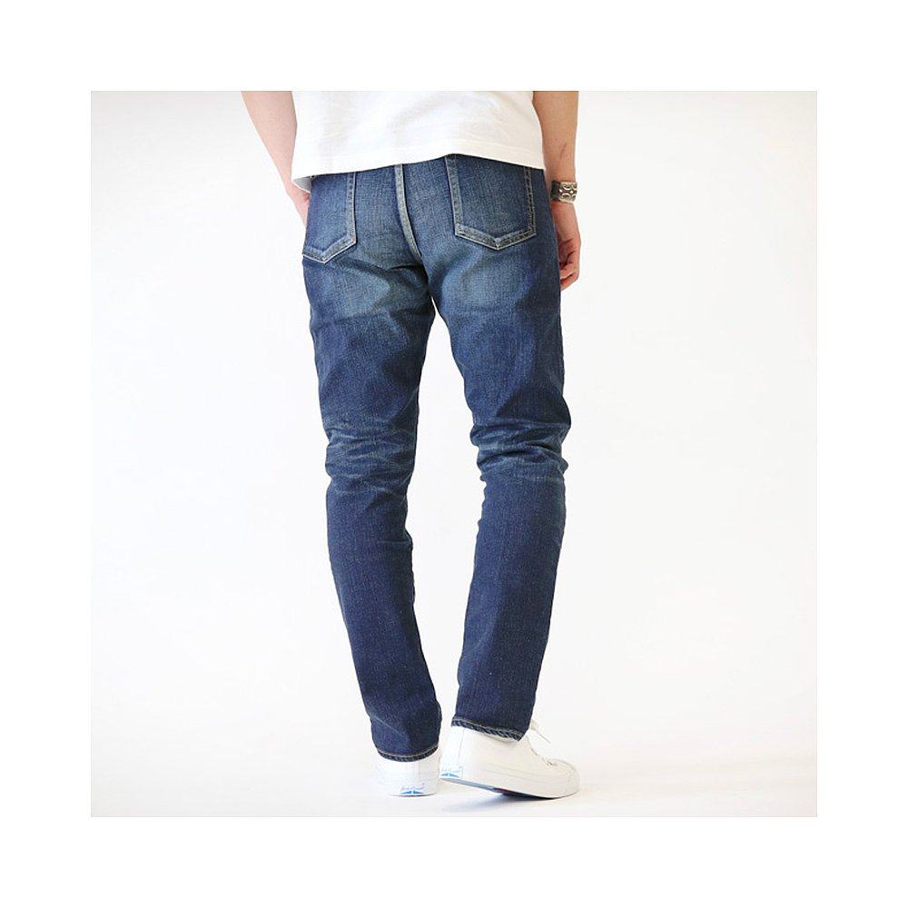 牛仔裤日本直邮japanbluejeans修身中腰小脚水洗牛仔裤