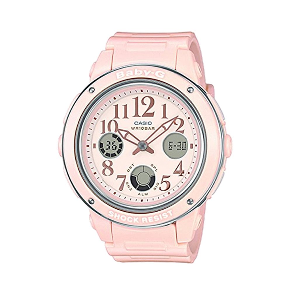 日本直邮casio卡西欧女士腕表baby-gbga-150ef-4b表盘手表日韩腕表
