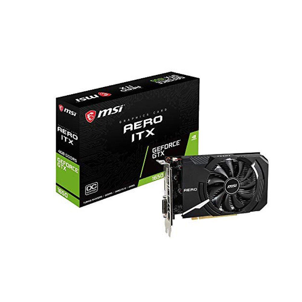 日本直邮微星英伟达gtx1650aeroitx4gocv1显卡