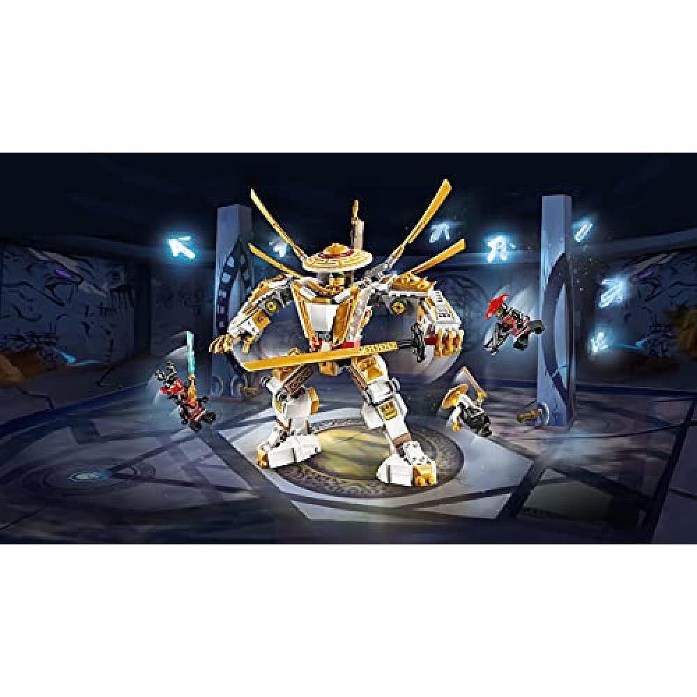日本直邮lego乐高积木幻影忍者黄金机器人71702塑料积木