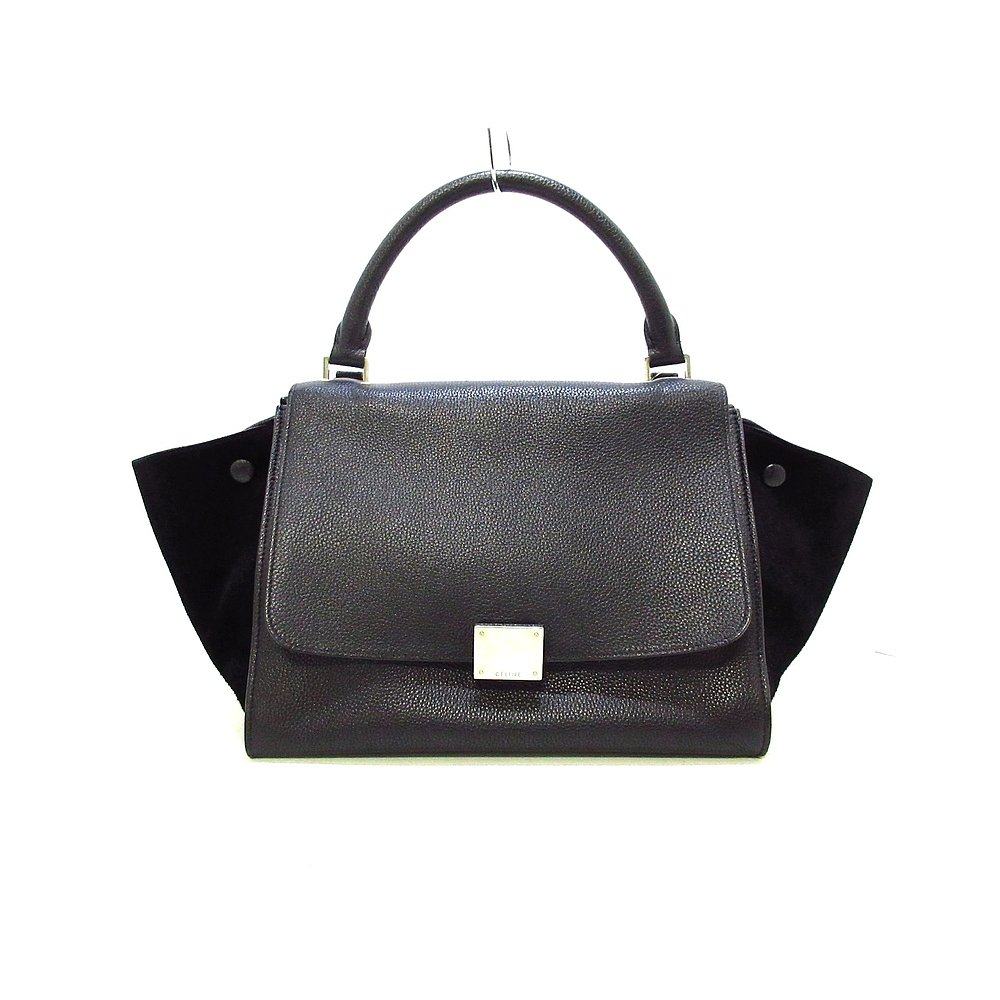 日本trapeze手提包小号包小号秋千直邮思琳celine中古通用款女包