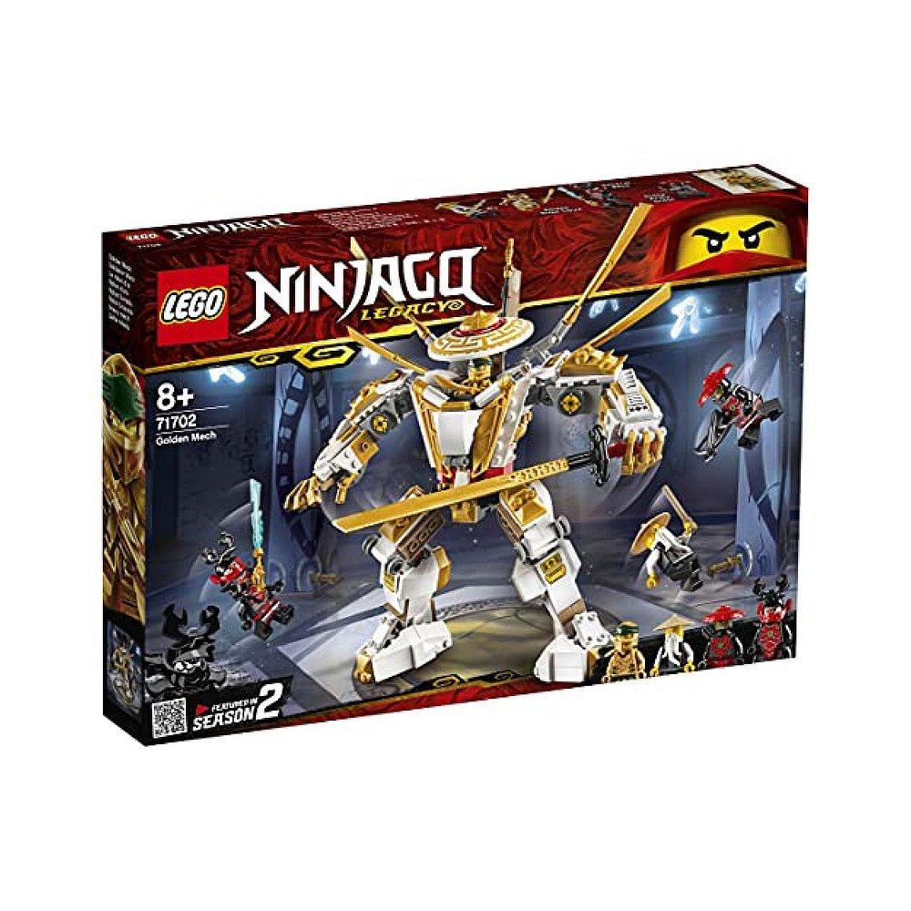 日本直邮lego乐高积木幻影忍者黄金机器人71702塑料积木