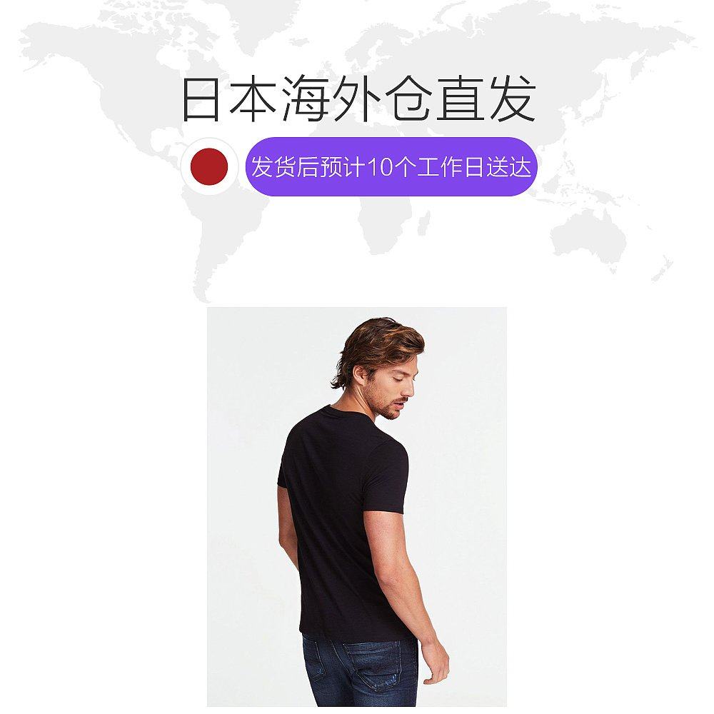 日本直邮guessssbscguesslosangelesteejetblack