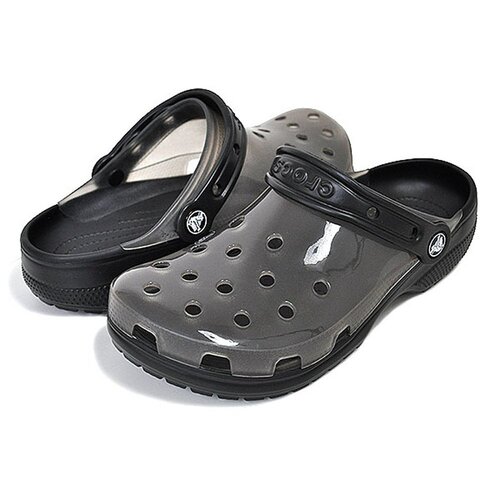 【日本直邮】crocs卡骆驰女士前脚掌透明洞洞鞋沙滩鞋凉拖鞋户外2多少