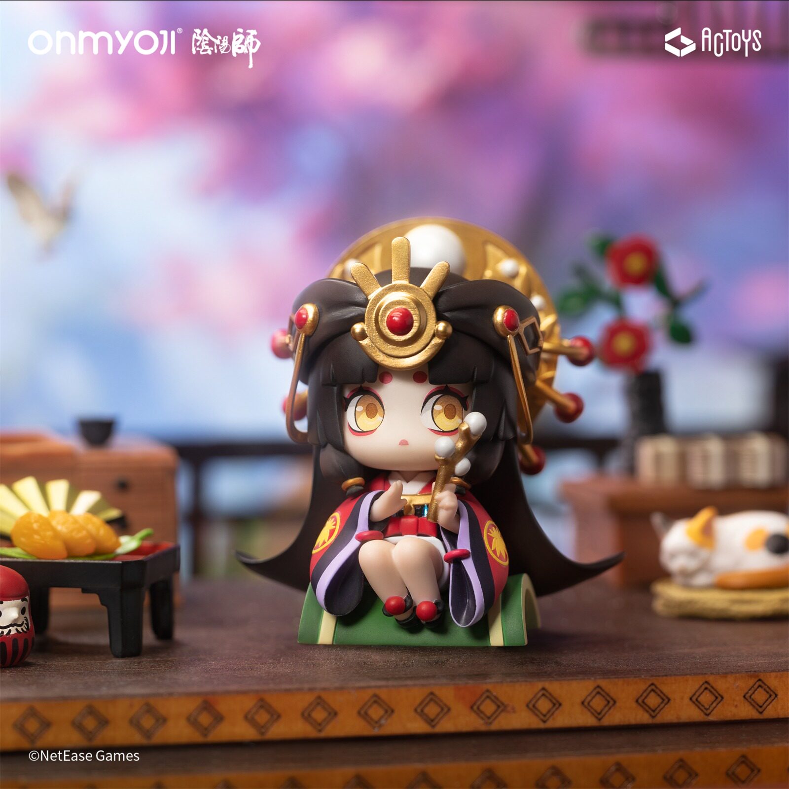 【预售】阴阳师浮世有灵系列盲盒第一弹卡通盒蛋手办茨木鬼切酒吞