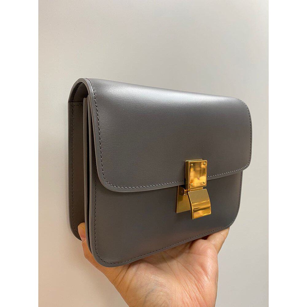 香港直邮celine方形搭扣单肩包192523dls