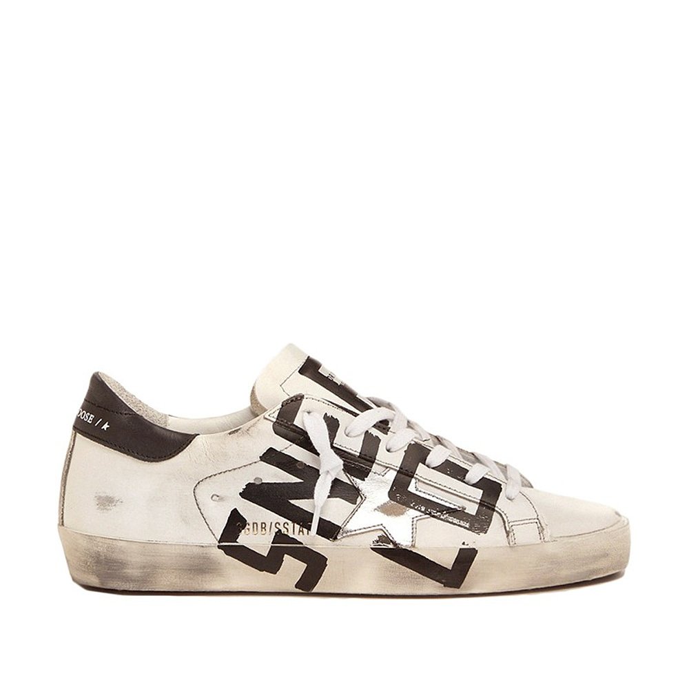 欧洲直邮goldengoose黄金女士运动鞋脏脏印花低帮时尚休闲鞋