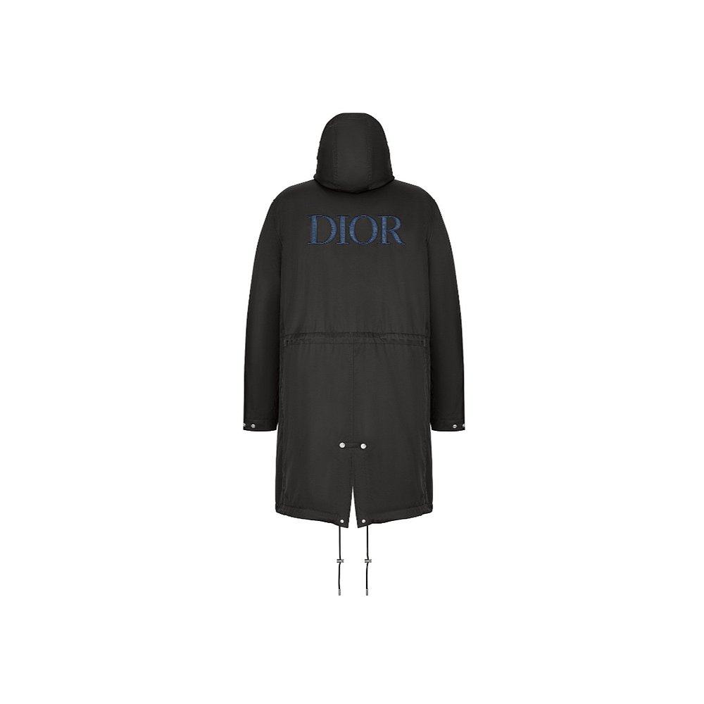 外套香港直邮dior男士深色长款连男款夹克夹克