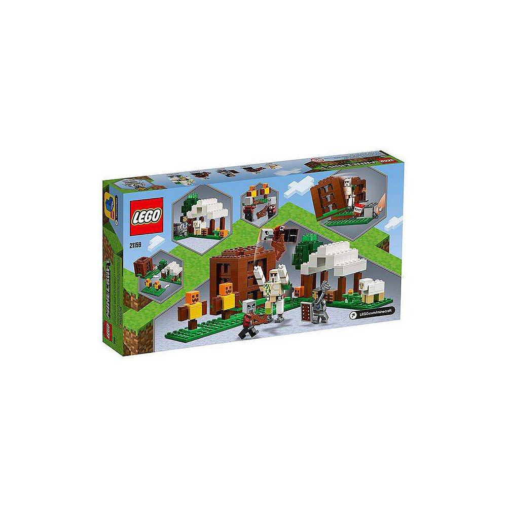 欧洲直邮乐高我的世界系列掠夺者前哨21159儿童建构