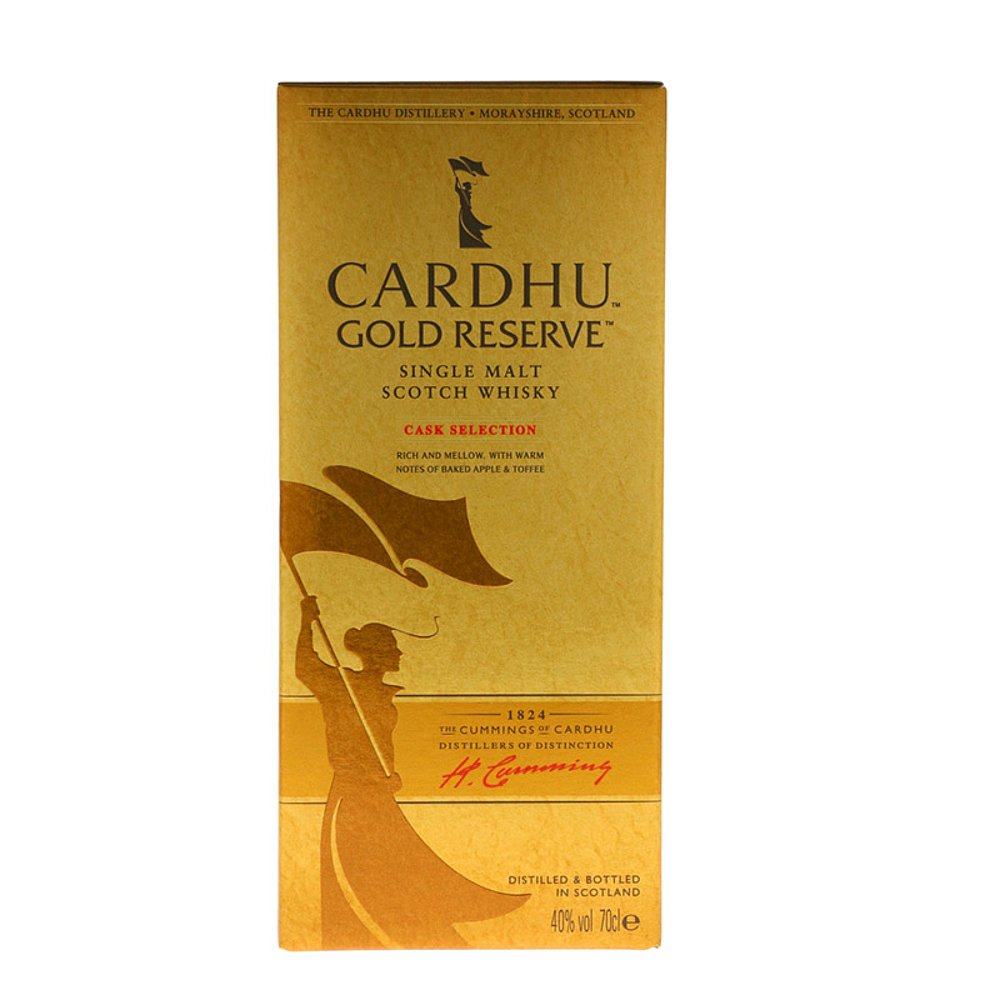 欧洲直邮cardhu卡杜麦芽威士忌40vol700ml英国礼盒装洋酒口感佳