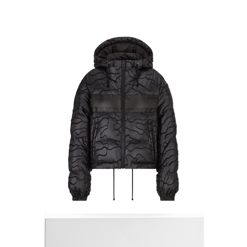 欧洲直邮香港直发christiandior迪奥黑色连帽羽绒服羽绒服