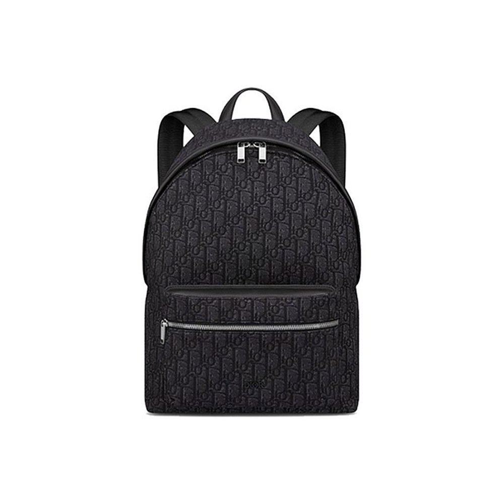 欧洲直邮dior迪奥经典字母斜纹提花双肩背包通用款女包