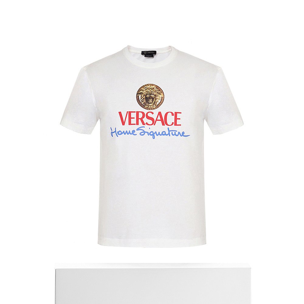 a85989半袖白色男士香港直邮versaceversace范思哲a228806