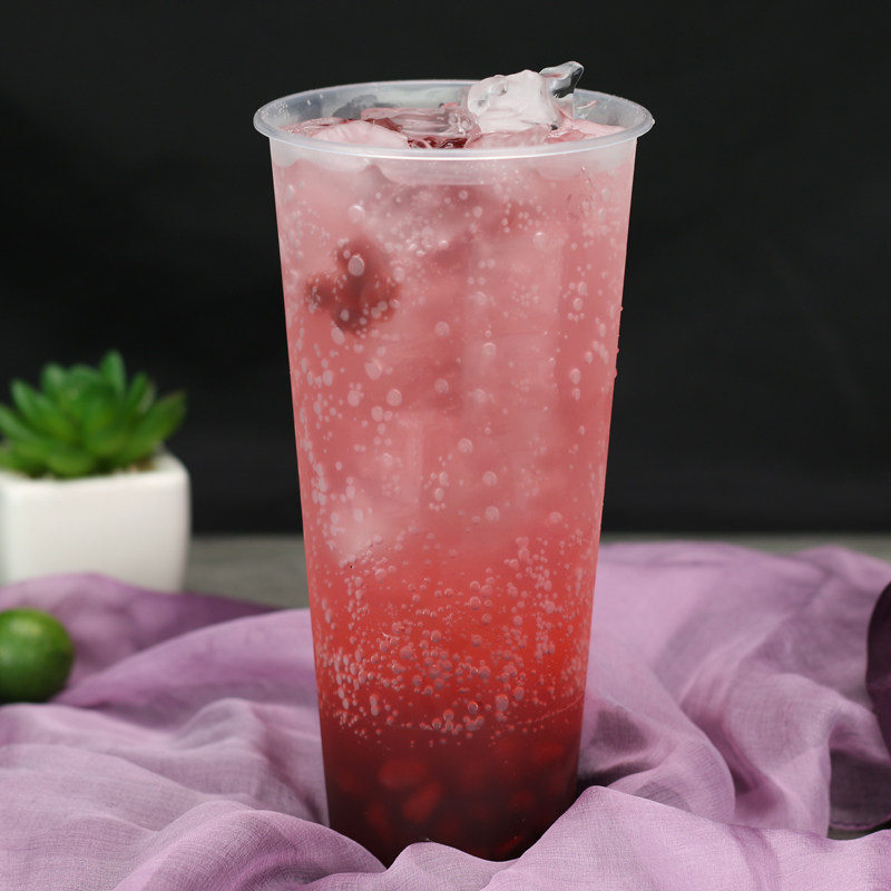 盾皇石榴香蜜风味糖浆奶茶茶店专用苏打水气泡糖浆