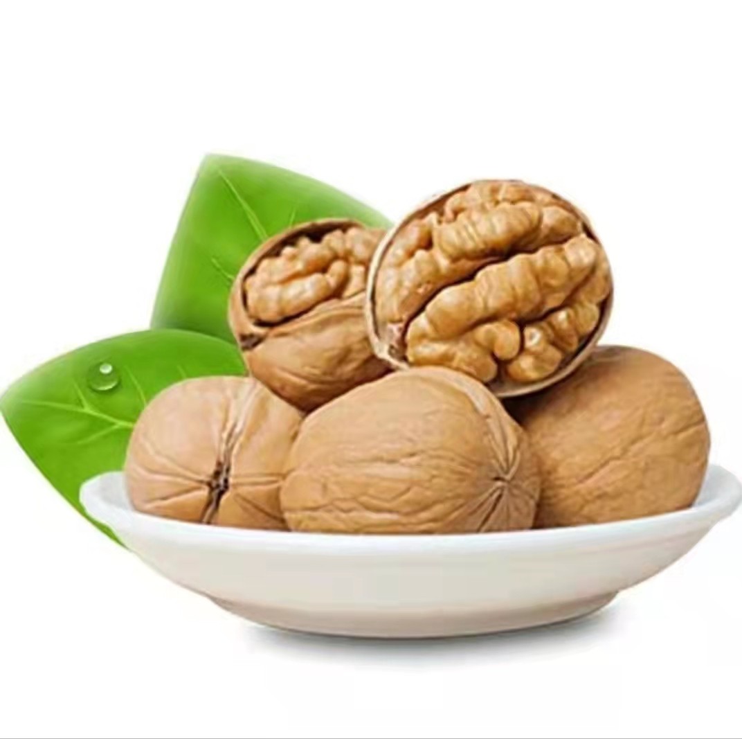 新货新疆核桃1斤夹子大黑黑桃孕妇坚果薄皮纸皮