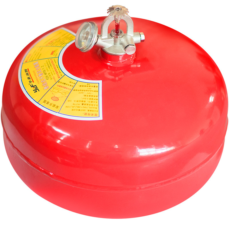 灭火悬挂式灭火器4公斤超细干粉温控自动装置10kg车用灭火器
