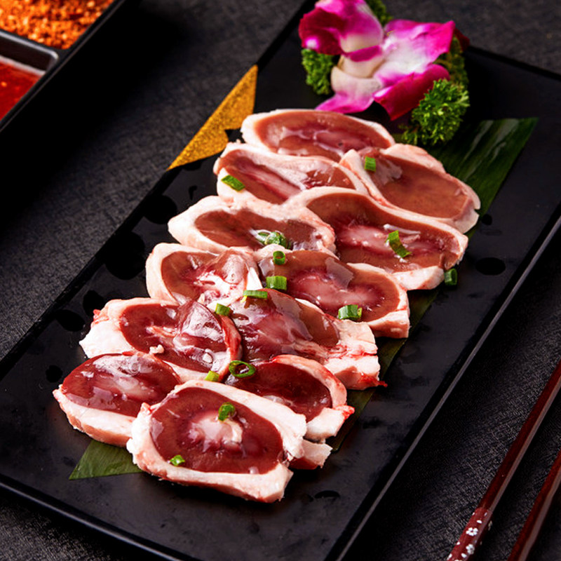 羊腰子2斤新鲜宁夏滩羊肉羊腰原油包油羊肾滋补烧烤专用清真食材