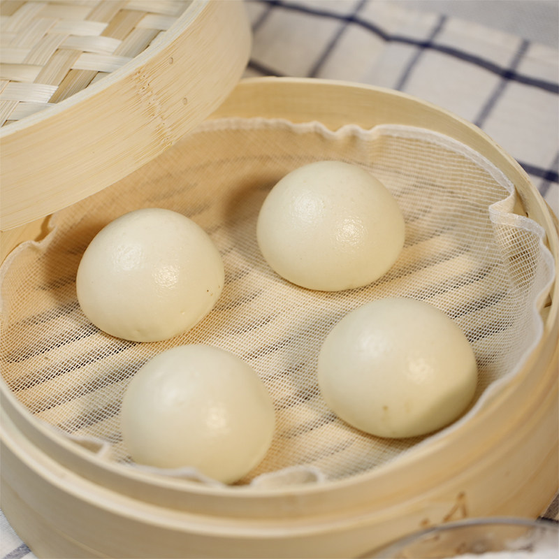 面点三全坊豆沙包360g实惠家庭营养早餐面食包点