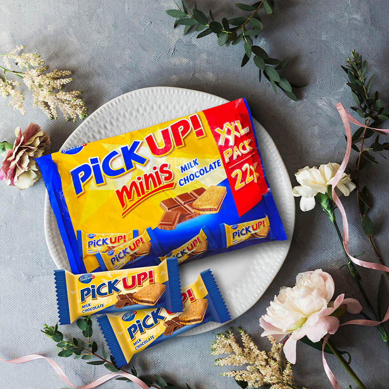 百乐顺德国进口巧克力夹心饼干pickup独立小包装食品网红休闲零食