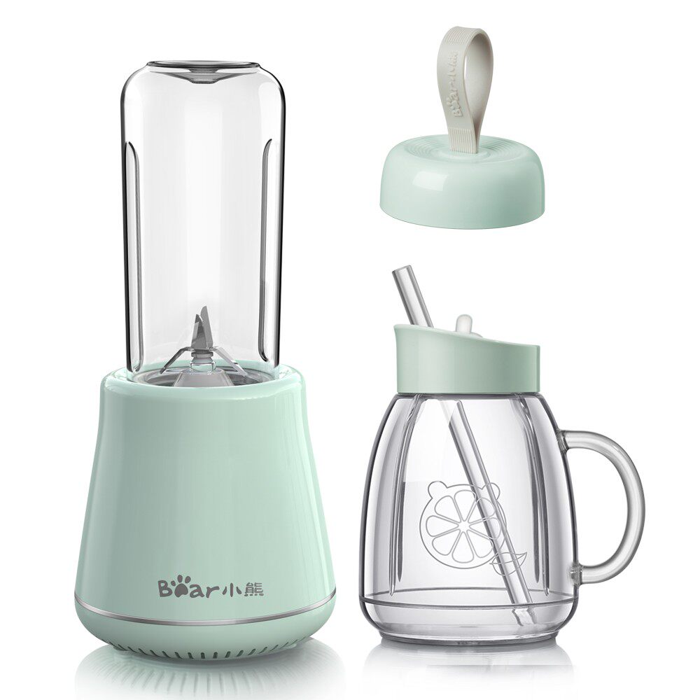 小熊榨汁机家用多功能榨汁电动便携式水果小型迷你榨汁机
