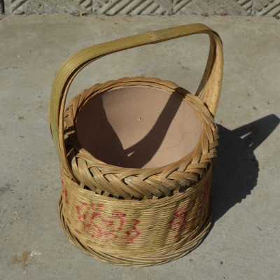 竹编传统烘笼烤火笼怀旧烘火篮火笼