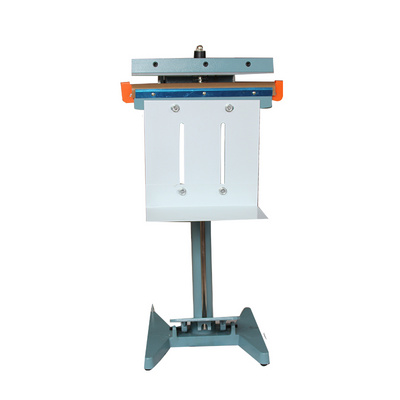 封口机铝架脚踏式商用塑料袋铝箔茶叶上下加热立式封口机