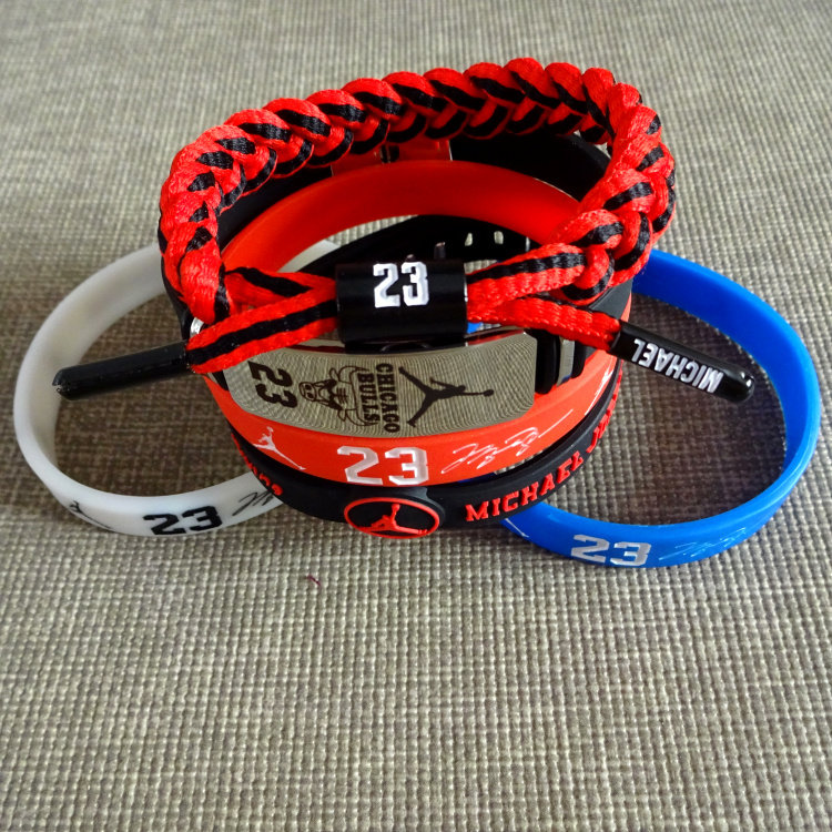 公牛乔丹手环6条金属铁盒夜运动篮球飞人纪念情人节毕业生日礼物