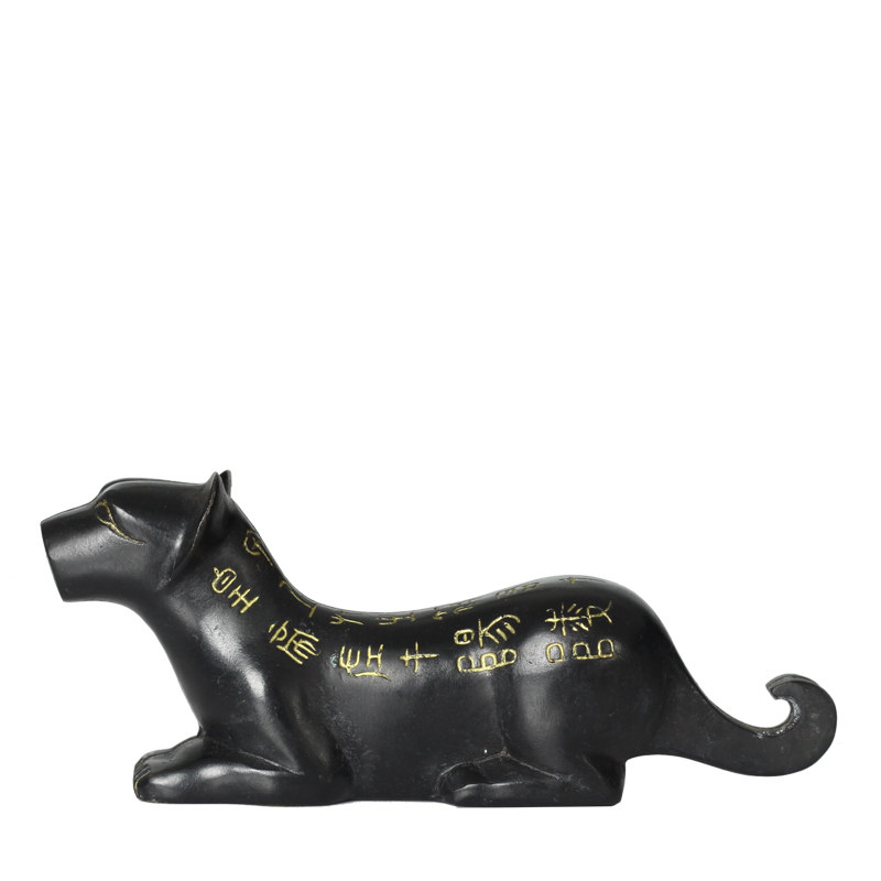 虎符铜阳创意领导朋友办公信物尺兵杜虎符纯铜装饰摆件