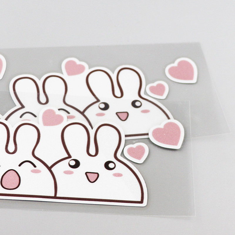 贴纸yjzt卡通个性车身兔子划痕遮挡汽车装饰汽车装饰贴