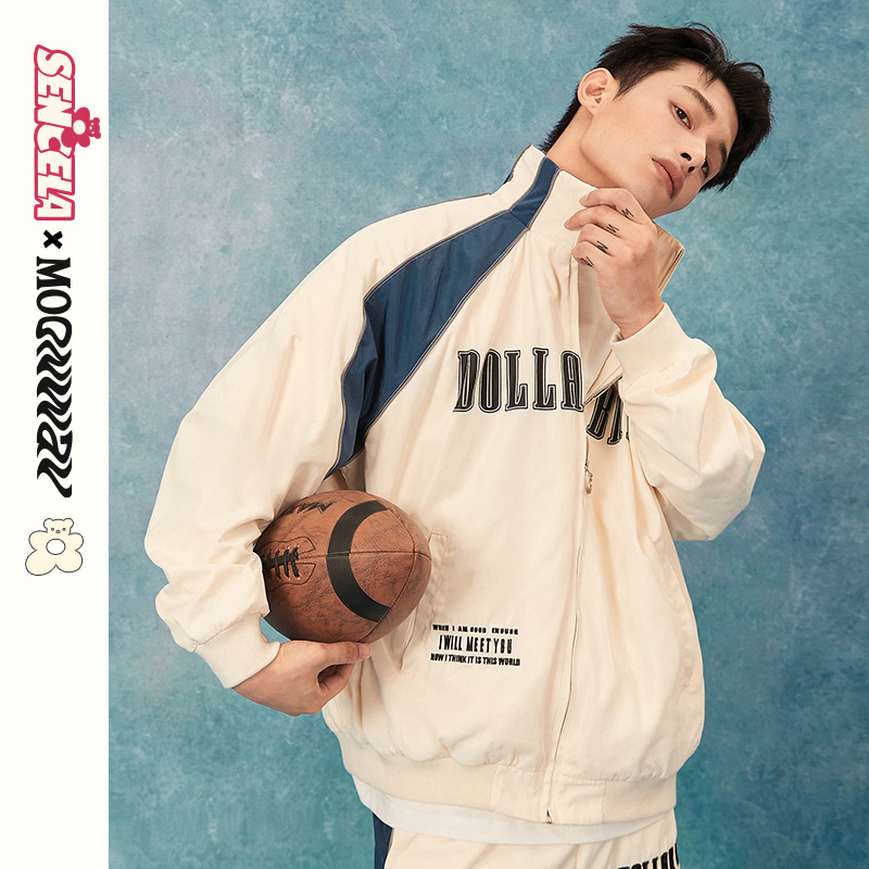 SENCE LA X MW联名Million Dollar Baby套装运动外套 李大奔同款