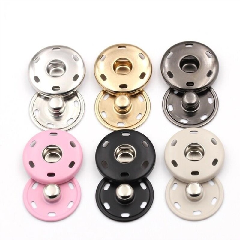 平面暗扣纽扣扣手学生按压衬衫随身母子女士纽扣