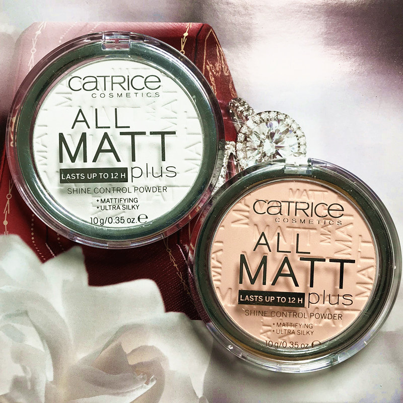 粉饼德国catrice定妆控油修容干粉粉蜜粉哑半透明粉饼