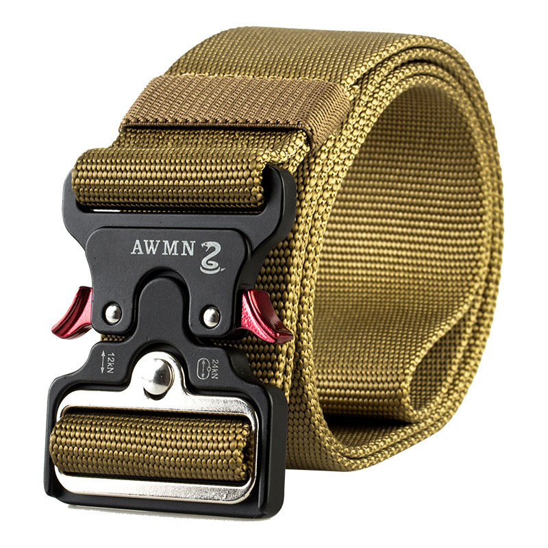 机能战术腰带多功能加宽帆布户外超宽皮带特种兵腰带