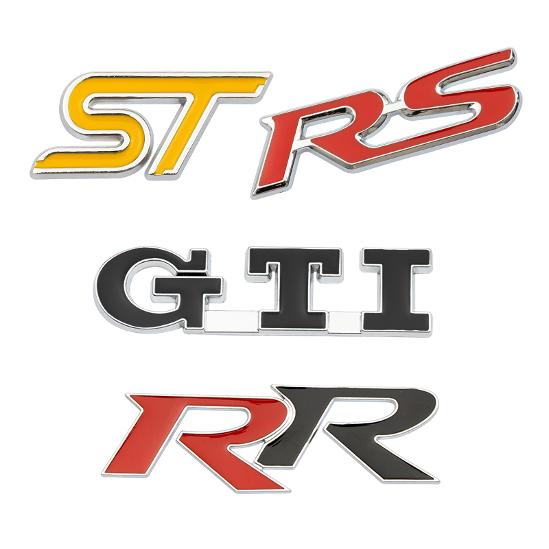 车标汽车无限福特strs侧标3d立体rr汽车装饰贴