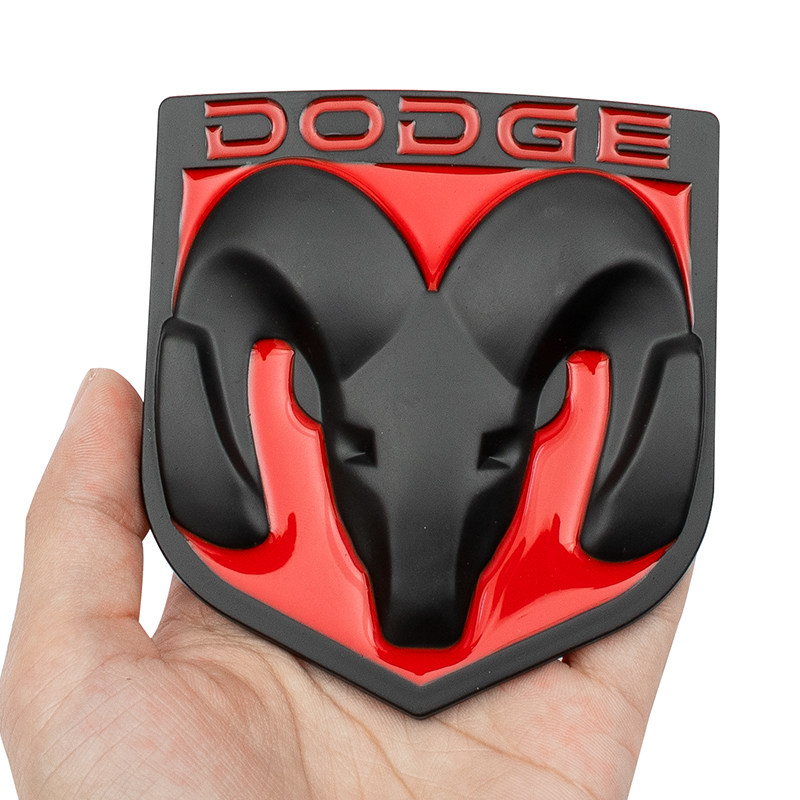dodge道奇公羊车标酷威车标酷博改装公羊羊头个性汽车装饰贴