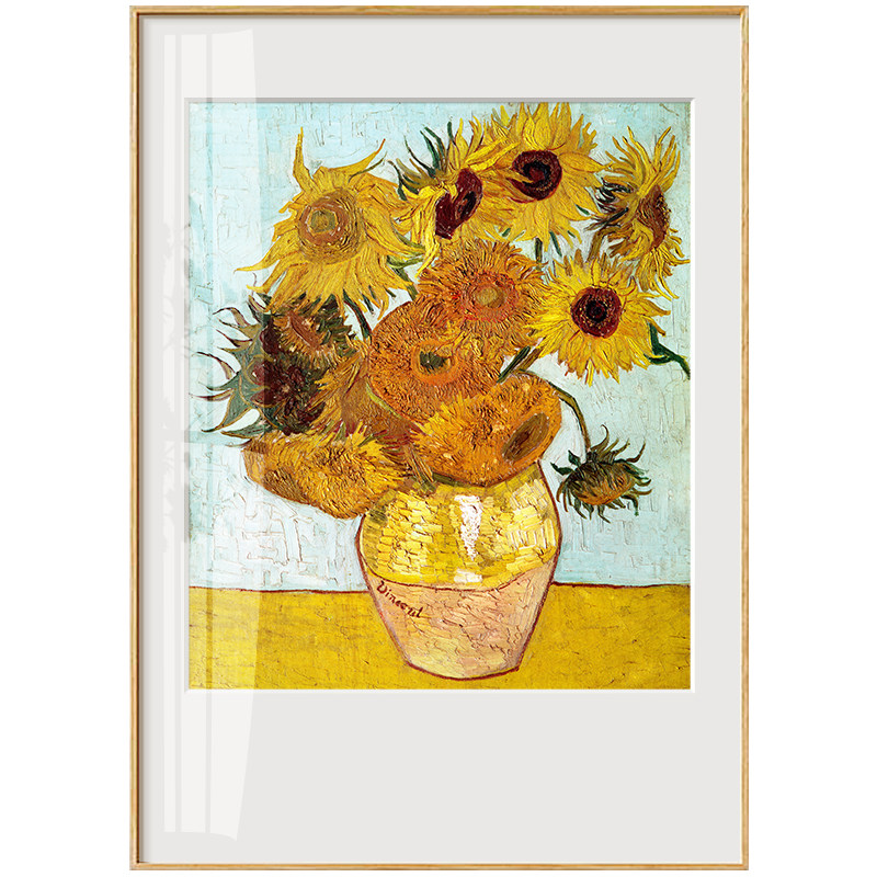 梵高名画客厅装饰装饰画画艺术油画挂画印象派风景画现代装饰画