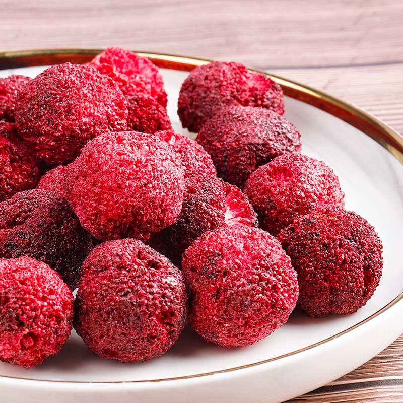 冻干杨梅脆500g脱水即食水果干果蔬脆儿童孕妇不胖的零食大袋散装