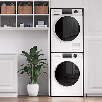 洗衣机西屋洗烘套装滚筒热泵烘干机上下叠放两层洗烘套装