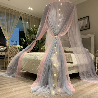 网红蚊帐ins欧式吊顶儿童女孩公主2021年新款蚊帐