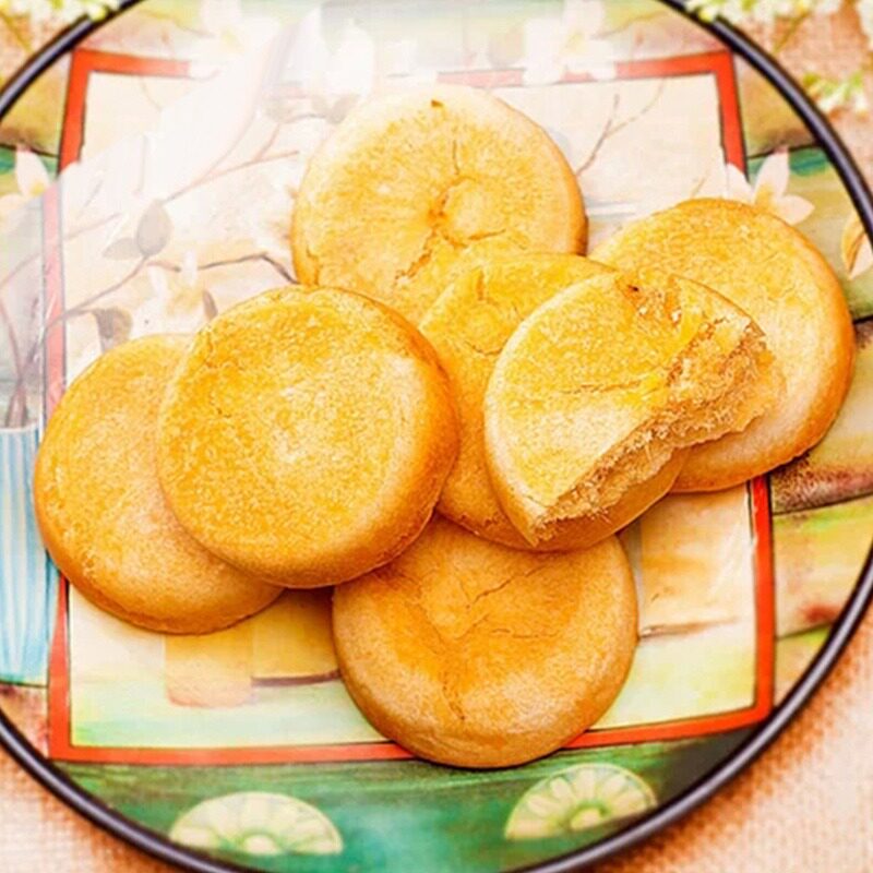 千丝肉松饼整箱美食休闲零食500g