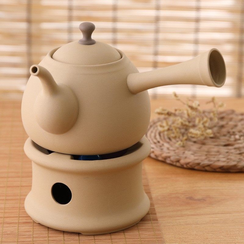 茶壶陶土提梁陶瓷烧水壶功夫功夫茶茶具复古粗陶壶茶壶