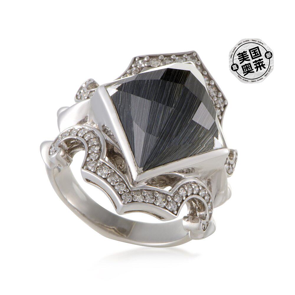 stephenwebstersuperstud银钻猫眼石英戒指美国奥莱戒指