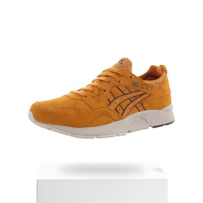 美国直邮asics亚瑟gellytev黄色时尚潮流复古运动鞋休闲鞋跑步鞋