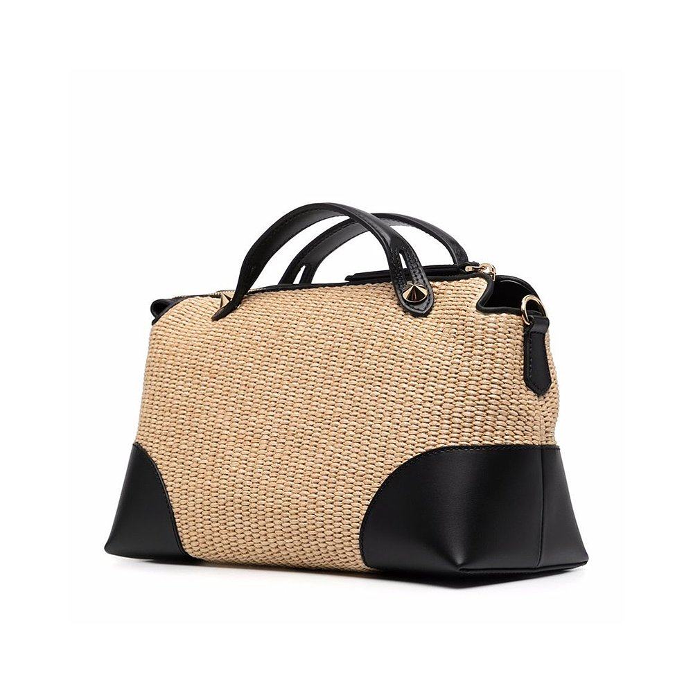 香港直发fendi女士米色手提包8bl146af2xf1e1i通用款女包