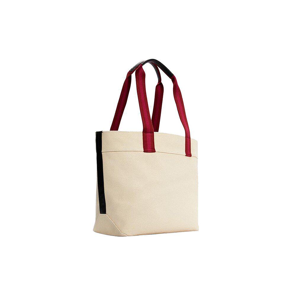 美国直邮coach蔻驰涂鸦款大马车帆布托特包单肩通用款女包