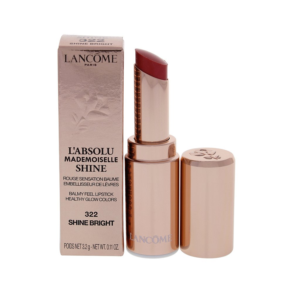 美国直邮lancome兰蔻菁纯小姐金管口红322shine唇膏